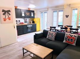 Logement Magique à 1,5 km de Disneyland Paris，位于塞里斯的公寓