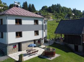 Apartmán u Trojmezí，位于Pŭlgrun的酒店