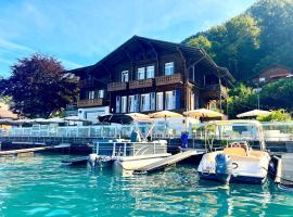 Boutique Hotel Niesenblick - direkt am Thunersee gelegen mit SELF CHECK IN & digitaler Rezeption，位于图恩湖畔上霍芬的酒店