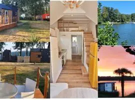 Ferienhaus direkt am See mit Boot, Fahrrädern und Sup