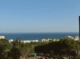 Teletrabajo o relax, Estudio con vistas al mar