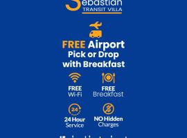 Sebastian Transit Villa with Free shuttle service to airport，位于Kotugoda的别墅