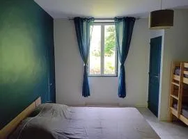 gîte à partager chambre pour 1 à 4 personnes
