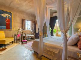 Aruma Villa Boutique Isla Mujeres with beach club access included，位于女人岛的酒店