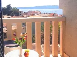 Apartments Villa Angela - Studio Apartment with Balcony and Sea View Dajana