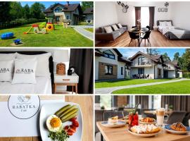 RABA RESORT - Domki i Apartamenty pod Krakowem，位于Gdów的海滩短租房