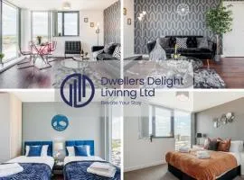 Basildon - Dwellers Delight Living Ltd Serviced Accommodation , 2 Bedroom Penthouse Basildon Essex with Free Wifi & secure parking