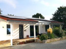 Auszeit Erfurt - stilvoller Bungalow mit Parkplatz - zentrumsnah，位于爱尔福特的酒店