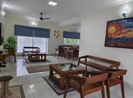 Onyx3, Best 3BHK Luxury Home Stay Thrissur - 7Elysee Homes，位于德里久尔的酒店