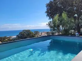 Superbe Villa, incroyable vue mer, avec piscine privative à Solenzara