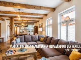 HARZER HEALING CENTER 2024 Gemütliche Landhauswohnung mit Fussbodenheizung,XXL Kochinsel,XXL Regenduschen,Modern,Hochwertig,Persönlich,Vollausgestattet，位于埃尔宾格罗德的酒店