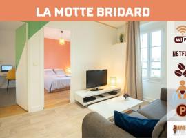 La Motte Bridard - 2 chambres - 1 canapé-lit - Parking - Jardin