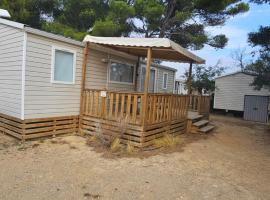 Charmant mobil-home cosy 168，位于纳博讷的酒店