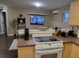 Cozy basement in the city