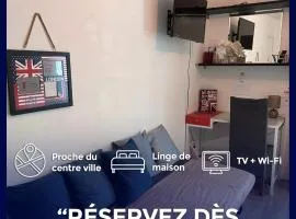 WorkSpace faubourg près de la gare TV WIFI CALME