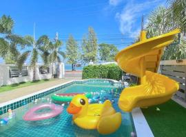 Sea Scape Pool Villa Pranburi，位于Ban Nong Sua的酒店