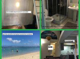 à pied dans l eau écolo 97434，位于艾尔米塔什莱班的酒店