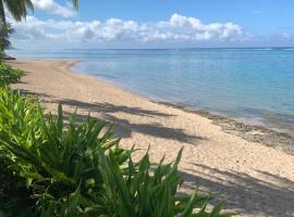 TAHITI - VAIAVA Beach Cottage，位于普纳奥亚的度假屋