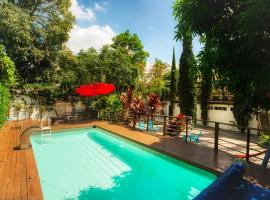 Nice Mansion AC 6BR Pool,Básquet,Playground,Games，位于恩维加多的酒店