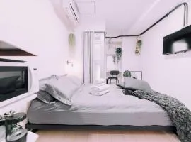 Minimalist Loft Namba Compact Studio with a 24-hour Gym MA305