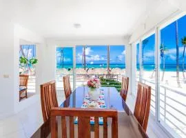 Prime Ocean View Punta Cana Apartments - 3-Bedroom Getaway with Private Terrace on Bávaro Beach