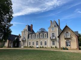 Beau château entre Loire et Bourgogne, 12 chambres 27 personnes，位于圣杜尔沙的酒店
