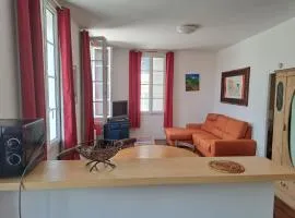 Appartement vue panoramique sur le vieux Saintes