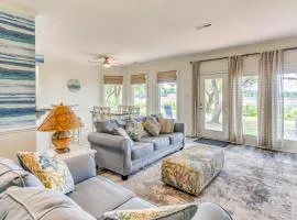 Walk to Marina Pet-Friendly Little River Home!