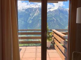 Hotel Rhoneblick，位于Guttet-Feschel的酒店