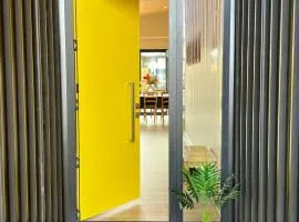 The Yellow Door at Lake Hawea