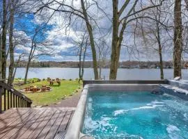 Pet Friendly! Lakefront w Hot Tub, Firepit!