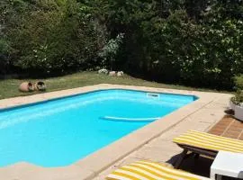 Beach villa with pool and near BCN & TGN