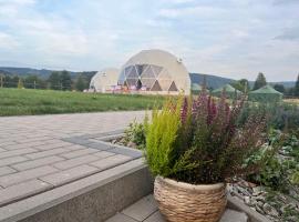 Tatra Glamp Okrzeszyn - Siec noclegowa Tatra Glamp，位于Okrzeszyn的豪华帐篷营地