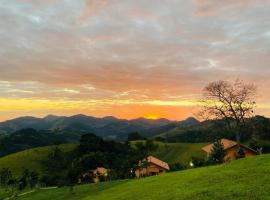 Chalés Terras Altas，位于贡萨尔维斯的山林小屋