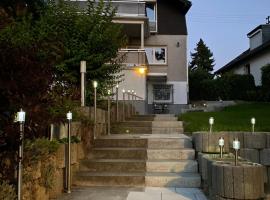 Deluxe Apartment JL mit Terrasse，位于Schierstein的酒店