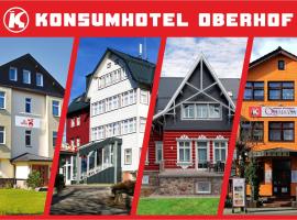 Konsumhotel Berghotel Oberhof - Oberhof，位于奥伯霍夫的酒店