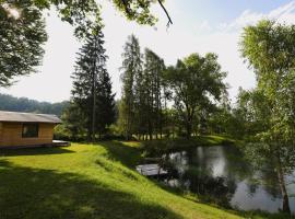 Haus am Fischteich，位于Feistritz ob Bleiburg的滑雪度假村