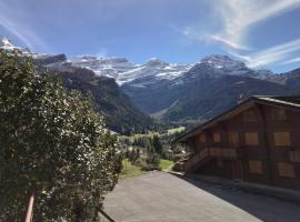 Delightful one bedroom apartment in Les Diablerets，位于莱迪亚布勒雷的酒店