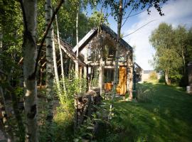Zatoka Bielika Glamping，位于Sielsko的酒店