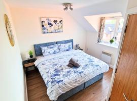 Luxury Spacious Apartment- Sleeps 4 Loughborough，位于拉夫堡的酒店