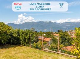 "Panorama sul Lago" Lake Maggiore, Free Wifi Netflix and Tennis，位于布雷佐的酒店