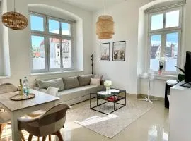 Luksusowy apartament na parterze w okolicy jeziora i Gór Sowich