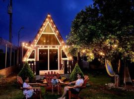 Cabana Alpina La Fogata，位于El Edén的木屋