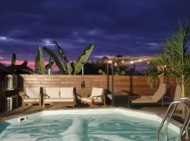 Maison avec piscine chauffée, jacuzzi et sauna 6 chambres，位于圣保罗的乡村别墅