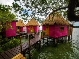 Urraca Monkey Island Eco Resort，位于Buena Vista的酒店