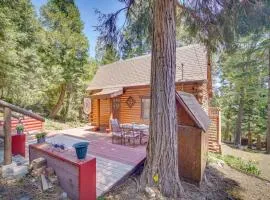 Crestline Area Vacation Rental Cabin with Decks!