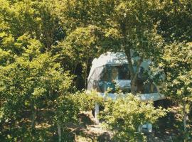 Geodesic Domes with Best Views in Ribeira Sacra，位于Pincelo的豪华帐篷