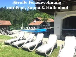 Ferienwohnung Ferienanlage Pool Sauna Hallenbad Nähe Skipiste Bayer Wald