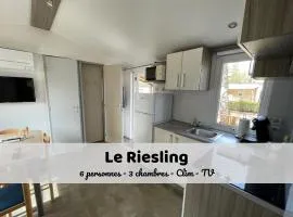 Le Riesling - Mobilhome pour 6 - TV - Climatisé