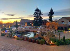 多梅恩德拉海德斯格兰丝酒店，位于Ménilles的酒店